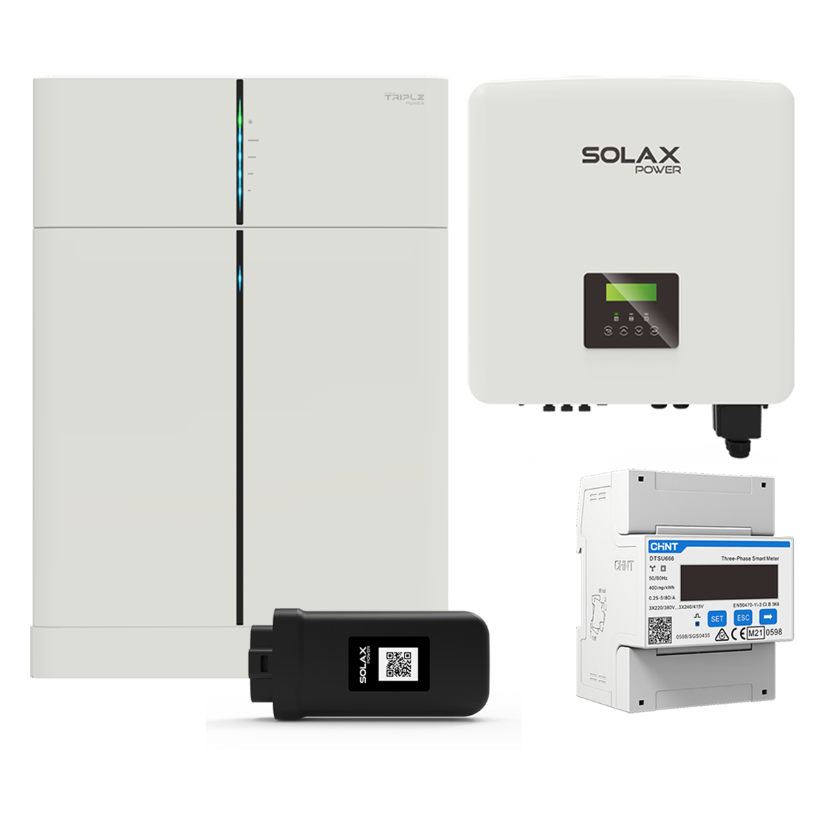 SolaX X3 G4 12kW Hybridwechselrichter mit 9kWh T30 Solarspeicher-Set