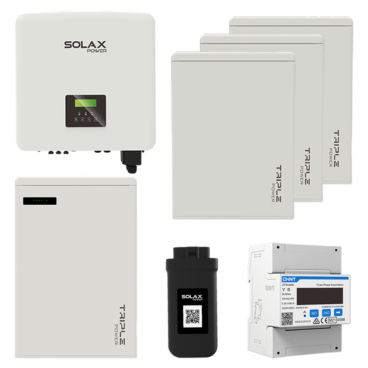 SolaX X3 G4 12kW Hybridwechselrichter mit 23kWh T58 Solarspeicher-Set