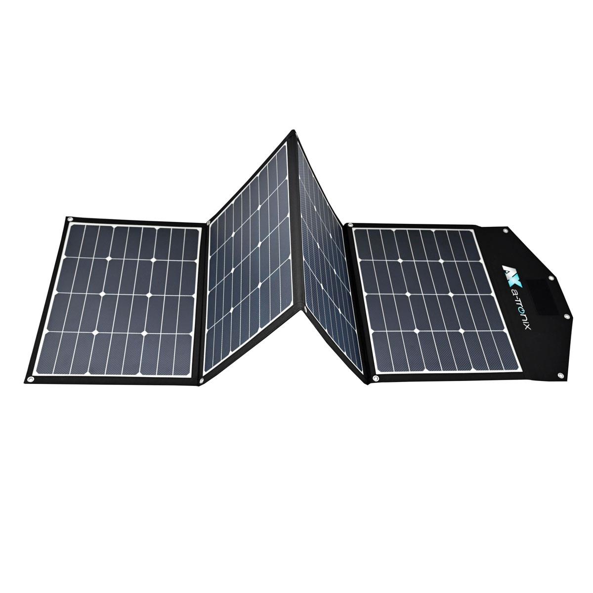 Pylontech Amber Rock 473Wh Portable Powerstation mit a-TroniX PPS Solar Bag 180W 4x45W